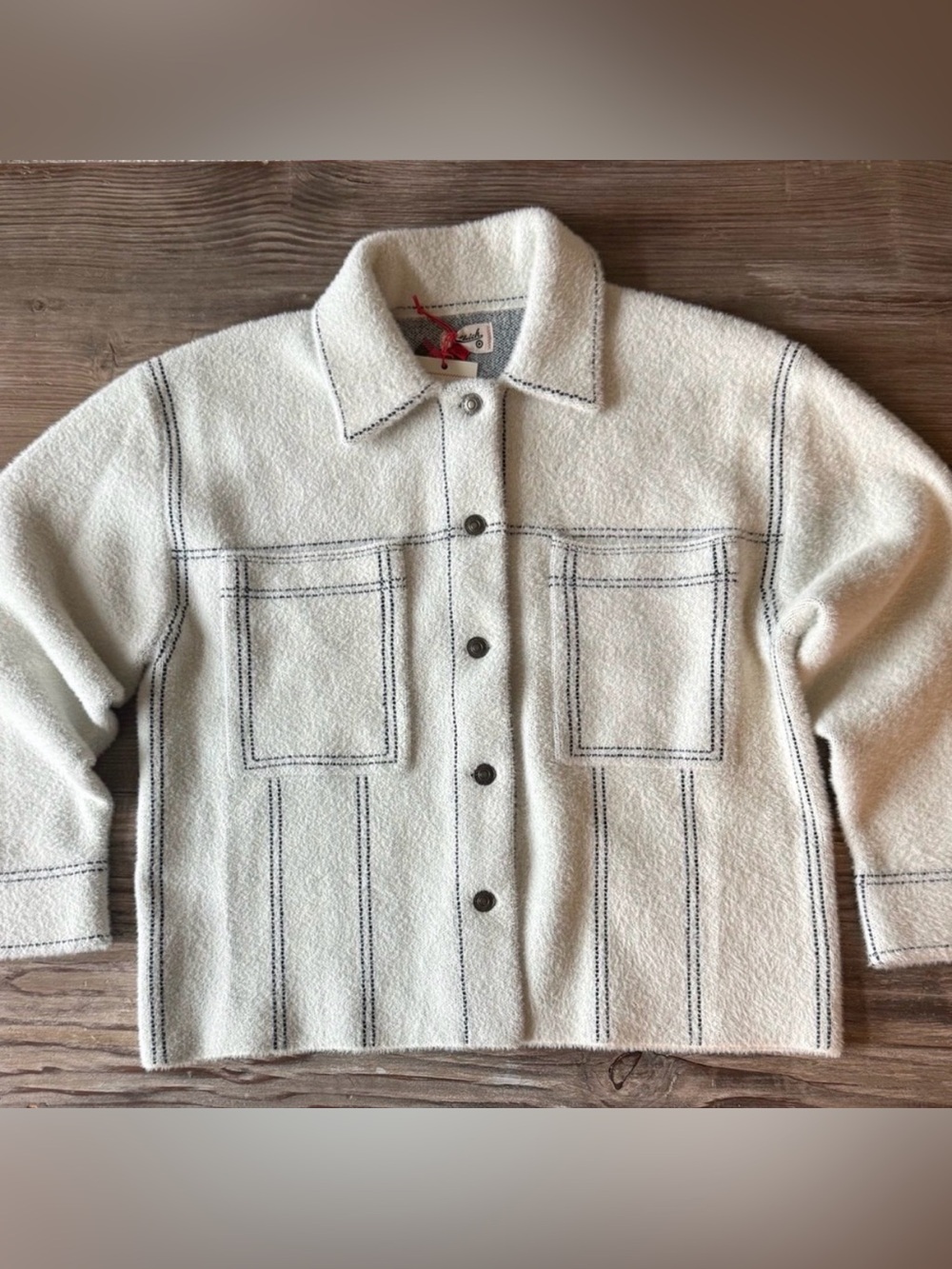 Woolrich Women’s Sweater Shacket Jacket Size L NWT